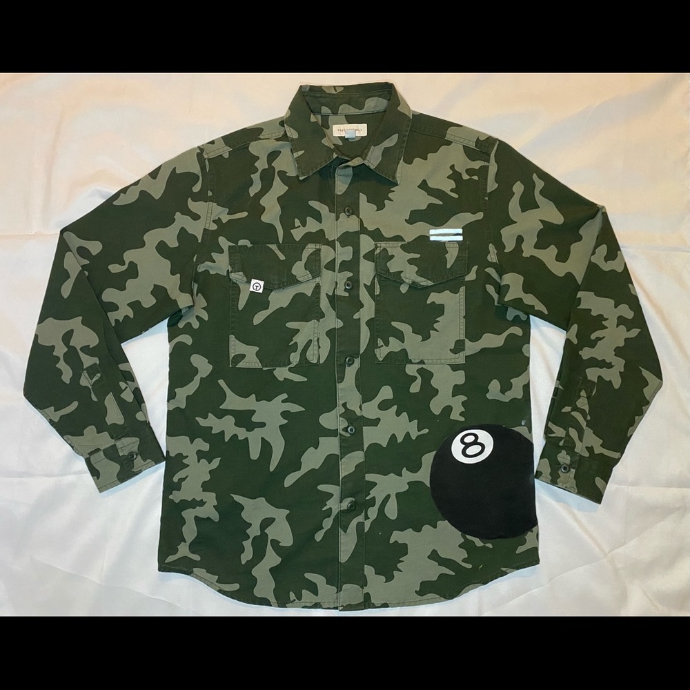 Designed Army Fatigue Shirt